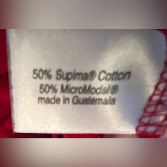 Lane Bryant Women’s Vibrant Red Three Quarter Inch Sleeve Tee - Picture 8 of 9